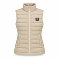 Getailleerde beige WildHorse bodywarmer