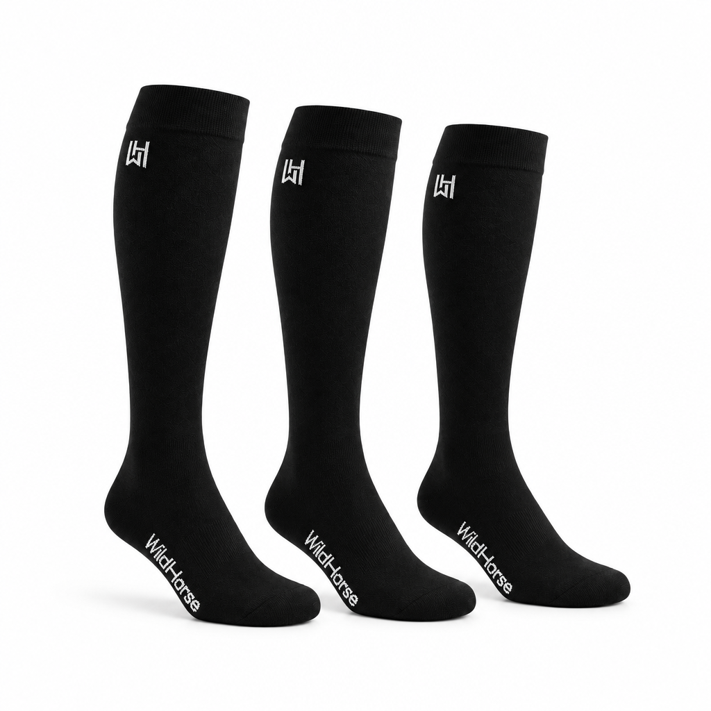 Professionele verkoopfoto WildHorse-sokken, set van 3 stuks