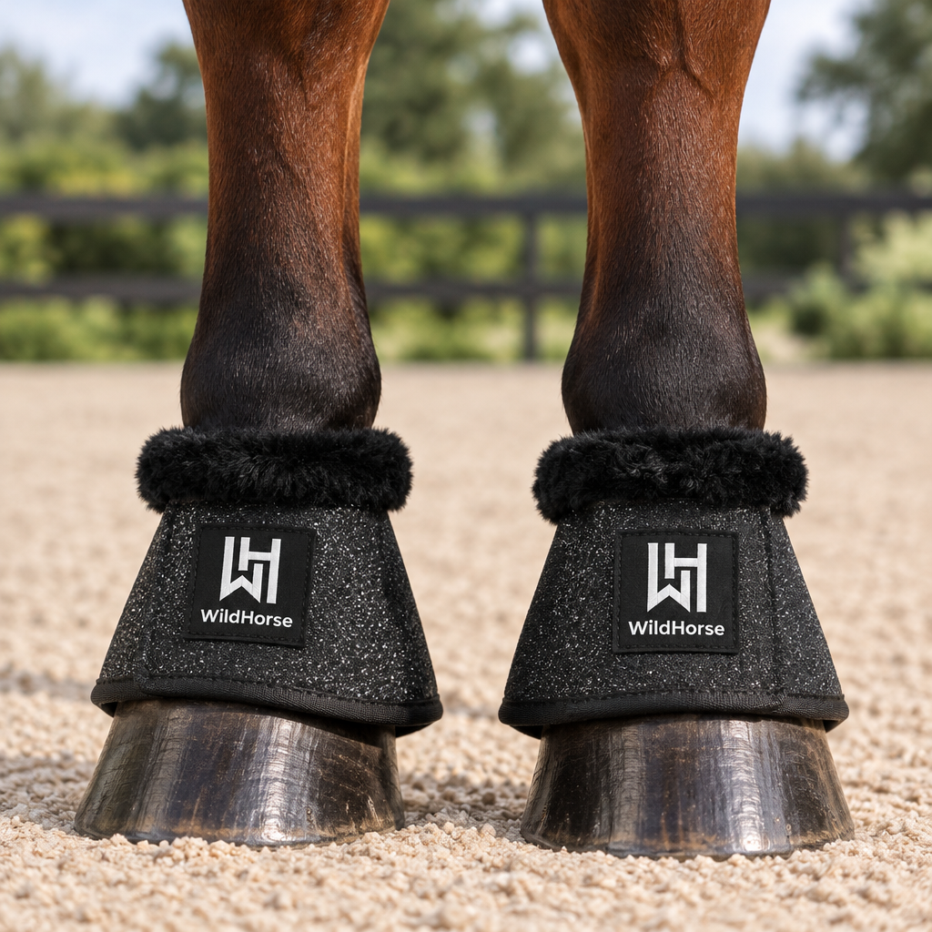 WildHorse springschoenen gedragen door een paard