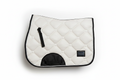 WildHorse Wit Glitter Zadeldek - Professionele Productfoto